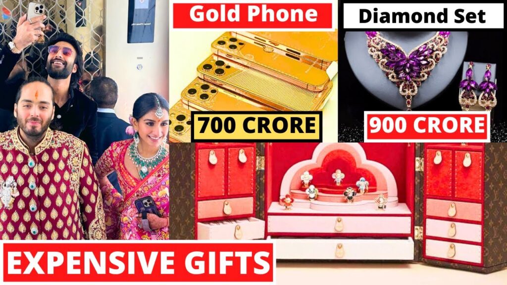 The Opulent Wedding Gifts of Anant and Radhika: A Tale of Extravagance