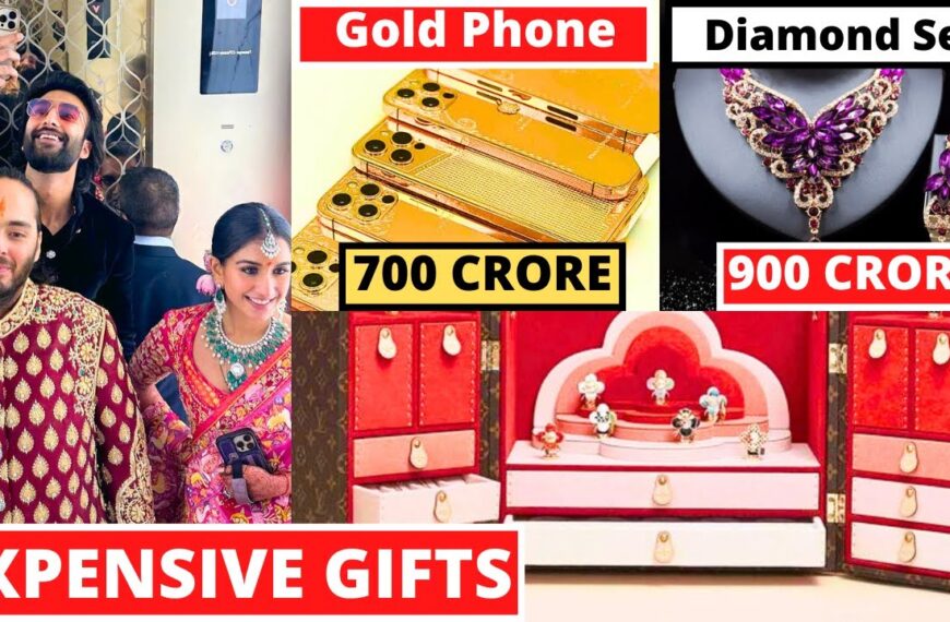 The Opulent Wedding Gifts of Anant and Radhika: A Tale of Extravagance